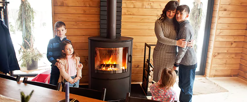 Morso Cast Iron Fireplace Insert Installation in Ferndale, Maryland