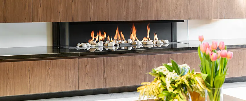Double-height Fireplace Design Refurbishment in Ferndale, Maryland